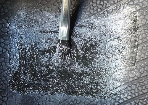 Heavy Duty Blue Tire Repair Vulcanizing Cement W/Brush Top Can (8oz - Single) - size: 8oz - HD Blue - Single
