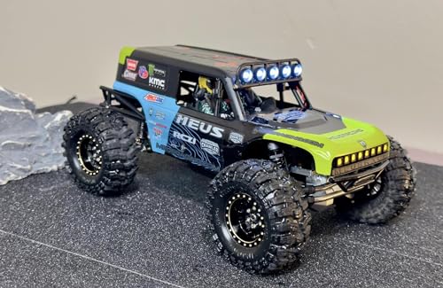MEUS RACING Transmitter and Receiver Black+ MB24 SCX24 Body