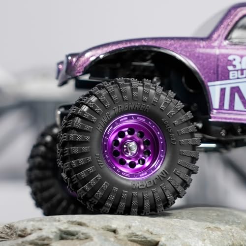 INJORA 40 * 15mm 0.7" King Trekker Tires for 1/30 Axial SCX30 (T7024)