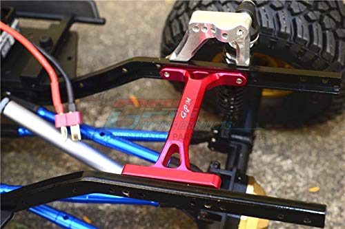 Element Enduro Sendero Trail Truck Upgrade Parts Aluminum Rear Chassis Brace - 1Pc Set Blue