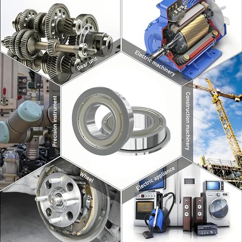 20PCS F682ZZ Flange Ball Bearing, 2x5x2.3mm, Miniature | Double Metal Shielded Flanged Bearing Chrome Steel ABEC-1(P0) Z2 Deep Groove Ball Bearing for Industrial Machine, Power Tools - size: F682ZZ Size2×5×2.3mm