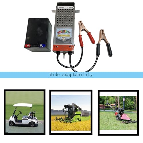Battery Load Tester, Car Battery Load Tester 6/12V Battery Voltage Tester and Battery Load Test for Automotive 12V and 6V Batteries