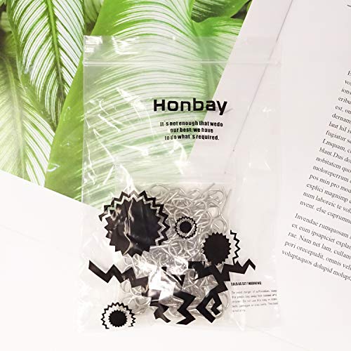 Honbay 100PCS 1/10 Metal Car Truck Buggy Shell Body Clips Pins for for RC Vehicles - size: 1/10