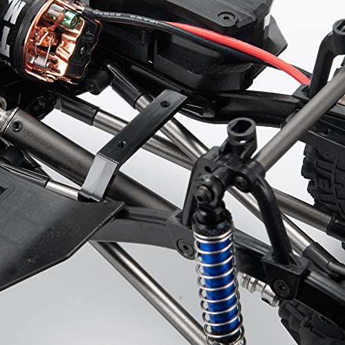 RC Crawler Car Aluminum Front Rear Chassis Brace Mount Frame Rail Brace Bracket for 1/10 Axial SCX10 II 90046 90047 SCX10 Upgrades Parts Accessories