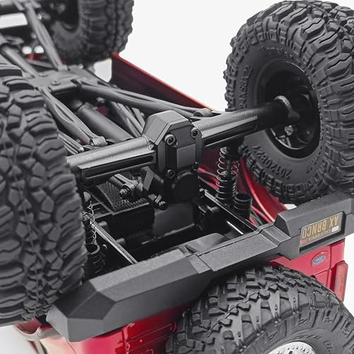 Aluminum Middle Axles +4mm Extended for Axial SCX24 Deadbolt JLU C10 Gladiator 1/24th RC Crawler Car Upgrades Parts - color: Middle Axle