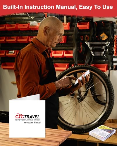 Bike Tire Repair Kit, Bicycle Inner Tube Puncture Patch Kits with 20 PCS Vulcanizing Patches, User Manual, Metal Rasp and Tire Lever, Bike Patch Kit for Mountain and Road Bike - style: Standard Model