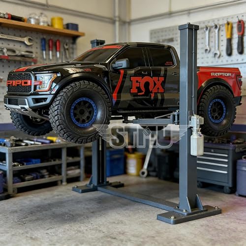 4PCS 1/8 1/7 RC Short Course Truck Tires and Wheels 17mm Hex All Terrain Off Road Tyres OD 5.31'' for 1:7 1:8 RC Buggy Truck Car HSP TRAXXAS UDR FS FSR Atom ARRMA Mojave EXB YK4072 DF7 (Blue) - color: Blue
