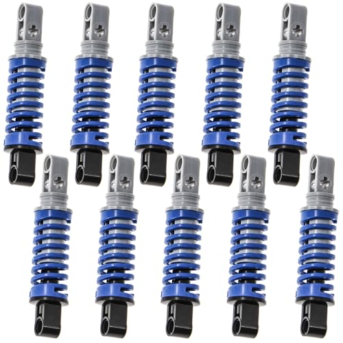 Technic-Parts-Set 10 Pcs Shock-Absorber 9L Compatible with Major Brand Car-Motor-MOC