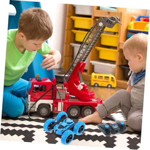 Double-Sided Drive Car Rotating Flips Creative Car for Trick Maneuvers Fast Speed Birthday in Sky Blue