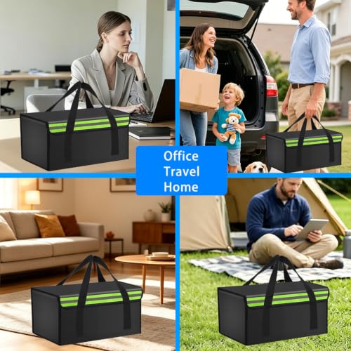 30*20*20cm Lipo Safe Bag Fireproof Bag for Lipo Battery Pack Storage Charging Transport,Home Office Travel Fireproof Safe Storage for Cash Valuables Jewelry Passport Power bank Lipo Battery - size: 300*200*200mm
