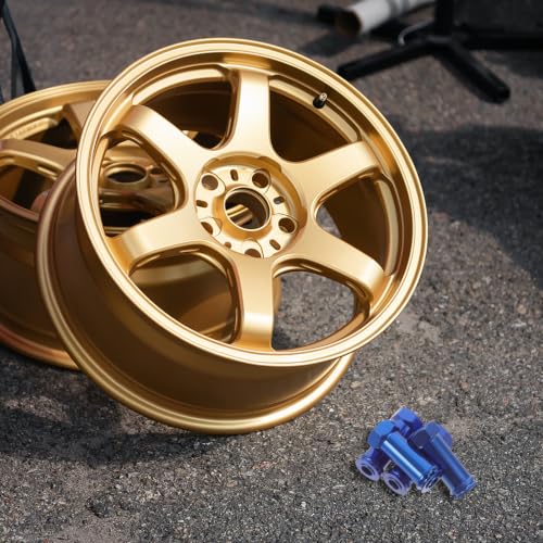 Zerodeko 4 Sets Aluminum Alloy Wheel Hub Combiner, 12mm Hex Adapter for RC Truck, Car, Off Road Vehicles, Axle Extension Replacement Parts for Toy Vehicles