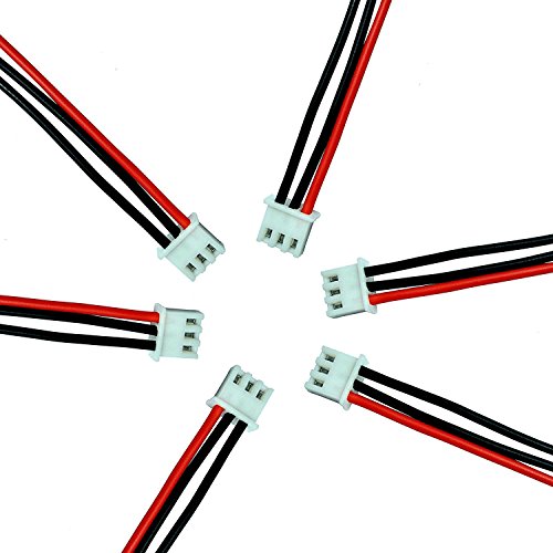 10pcs JST-XH 2S 7.4v LiPo Balance Plug Extension Cable Battery Charger Connector 22AWG for RC Drone Rechargeable Lipo - style: 10pcs 2s