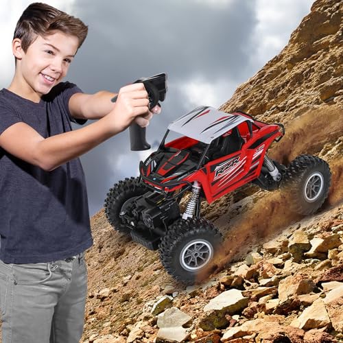 NKOK Polaris® R/C Off-Road 4WD (2.4GHz) RZR XP 1000 (Red) - color: Red