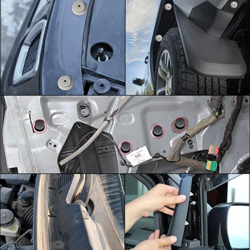 GOOACC 130PCS Body Interior and Exterior Retainer Fastener Clip Rocker Moulding Clip W/Sealer for Mini Cooper 51-71-7-127-742 07-13-1-480-419 BMW Lawson Clip Lizard - color: 130Pcs Rivet Clips
