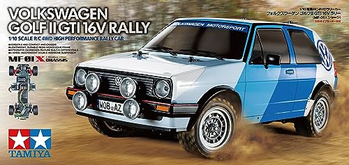 Tamiya 58714 1:10 RC VW Golf II GTI 16V Rally MF-01X Car Kit