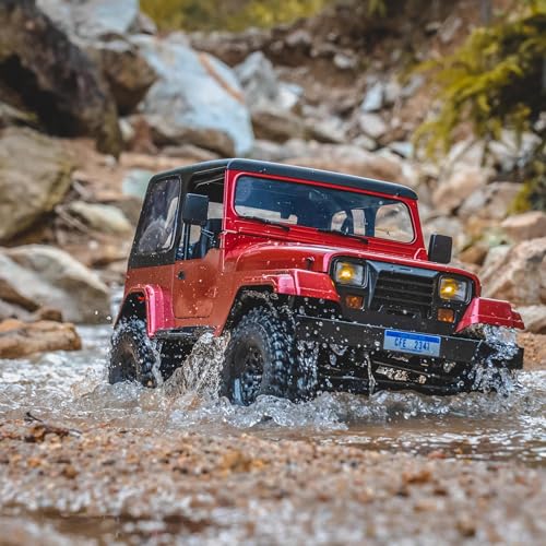 FCXㅤ Rochobby Mashigan S 1/10 RC Crawler, RC Rock Crawler Removable Details 15km/h, Remote Control Cars with Full Car Ball Bearing for Adults Need to Complete, RS