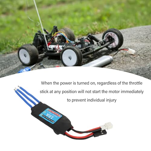 18A Mini Brushless ESC Electric Speed Controller with White Female Connector for K989 for Kyosho Mini Z 1/24 1/28 RC Car