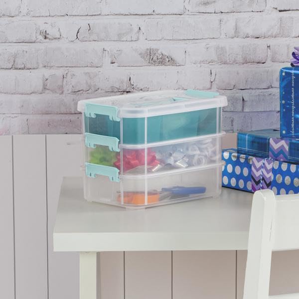 Sterilite 14138606 Layer Stack & Carry Box, 10-5/8-Inch - size: 1 - Pack