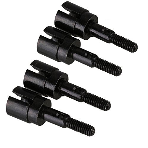 Hobbypark 4pcs 02033 Metal Wheel Stub Axle for 1/10 Scale Redcat HSP Exceed Model Car Spare Parts