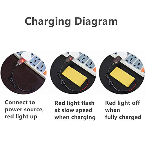 9.6V 2400mAh Ni-MH Battery Pack Rechargeable AA X Mode with Standard Tamiya Connector for HuanQi 781 728 RC 1:24 M1A2 Toy Tank