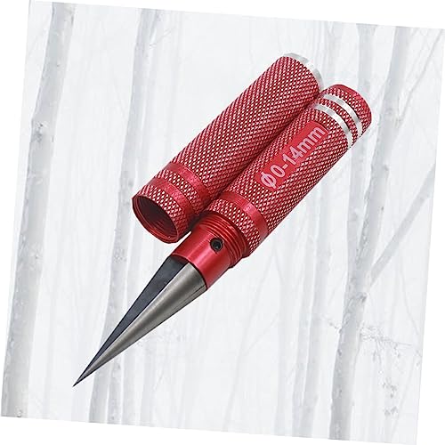 Vaguelly 0-14mm RC Aircraft Model Hole Opener Reamer Tool Tapered Metal Steel Puncher for Car Shell Repair Compatible DIY Projects 1 Piece