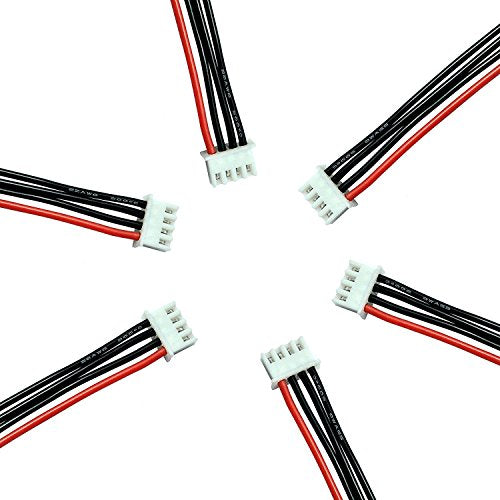FLY RC 10pcs JST-XH 3S LiPo Balance Plug Extension Cable Battery Charger Connector 22AWG for RC Drone Rechargeable Lipo - style: 10pcs 3s