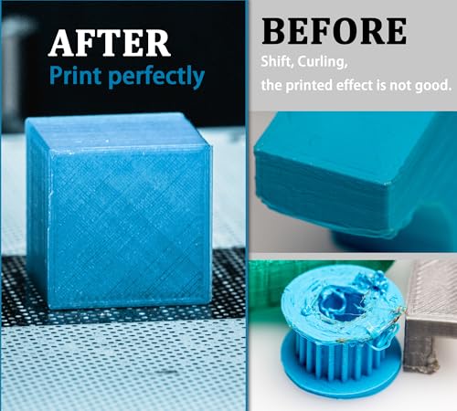 3D Printer Adhesive Glue Spray 200ml, High Tack, Anti-Warp for PLA ABS PETG | No residue, easy removal. 3D printing accessories for all build plates & heated beds. Perfect adhesion for TPU, ASA & more.