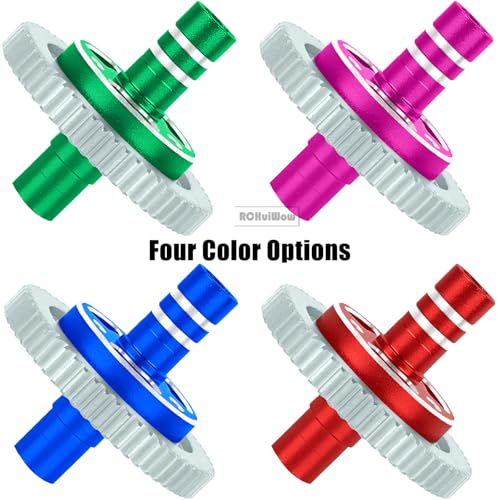 0.8 Mod 58T Slipper Clutch Upgrades Part for 1/10 Big Rock/Granite/Senton/Vorteks 3S BLX,Kraton/Outcast 4S BLX,1/8 Typhon 3S BLX,Metal RC 0.8 Mod 58T Spur Gear w/Slipper Shaft,Green
