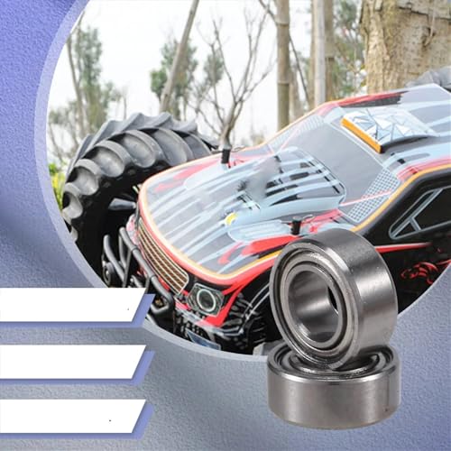 Double Rubber Seal for JLB for Racing for Cheetah 11101 21101 for Speed BE001 BE002 BE003 1/10 rc Car Spare Upgrade Parts 20Pcs Ball Bearing Set