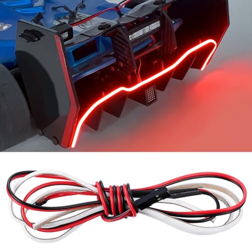 MOHERO 1/7 RC Led Light Strip Taillights for 1/7th ARR-ma Limitless F1 Upgrade Parts