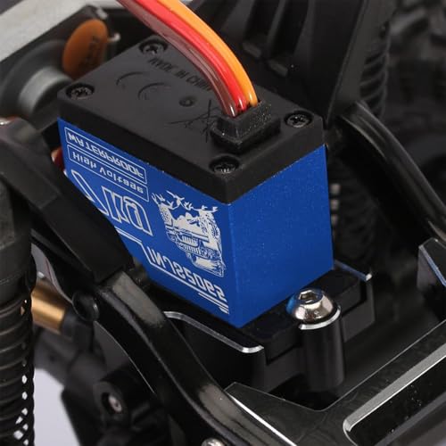 2-Pack 7KG Sub-Micro Digital Servo, Waterproof, 180° | 180-degree control angle, 7.0kg-cm torque at 8.4V, IP66, for Traxxas TRX4, TRX6, Axial SCX10 II
