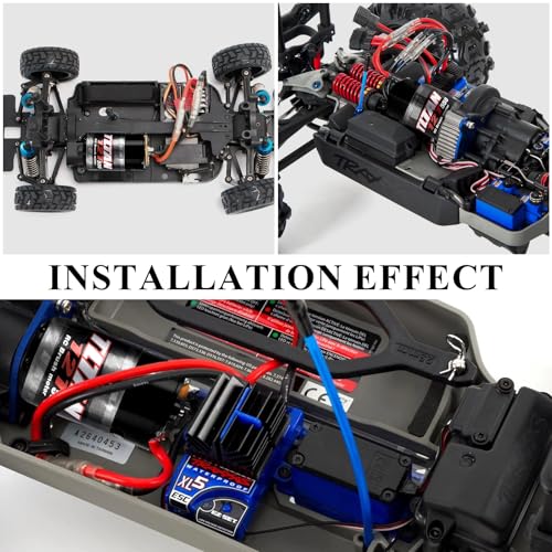 RC Car Motor Waterproof 550 35T Brushed Motor for 1:10 RC Crawler Axial SCX10 AXI03007 JL 90046 TRX4 TRX6 RC Car Truck Boat - size: 35T