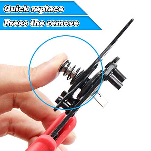 ZHUBANG 800Pcs C-clip External Retaining Rings Snap Rings Assortment Kit Circlip Alloy Steel(M4-M28) + E-clip Assortment Set(1.5mm-10mm) + 5Pcs Snap Ring Plier + Tweezer - size: Alloy Steel 500Pcs C-Clip