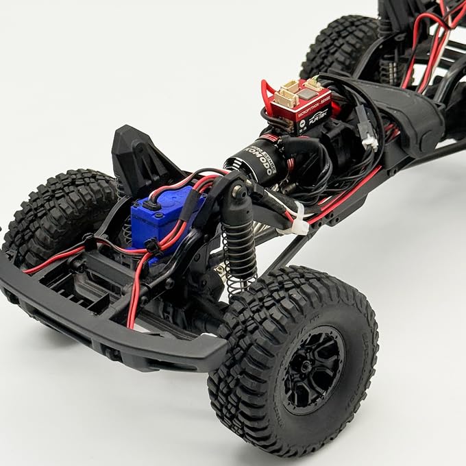furitek MicroModo SENSORED 2026 Brushless Outrunner Power System for TRX-4M - Remote Control Car, RC Cars, RC Crawler Electronics Upgrades (FUR-2764)