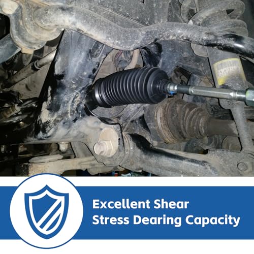 Silscvtt Steering Linkage Drag Link Tie Rod Upgrade Pitman Arm and Damper Drag Kit Replacement for Ram 1500/2500/3500 Pickup 4 x 4 Model 2003-2013