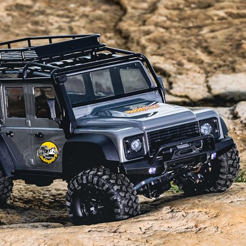 HobbyPark Pre-Cut Sponsor Decals Stickers Sheets for 1/16 1/18 1/24 Scale RC Crawler, Cars, Truck, fit TRX4M SCX24 AX24 FCX18 FCX24 Body Shell, Die Cut