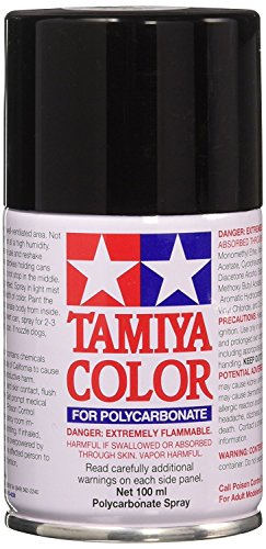 Tamiya 86005 Paint Spray, Black (2-Pack)