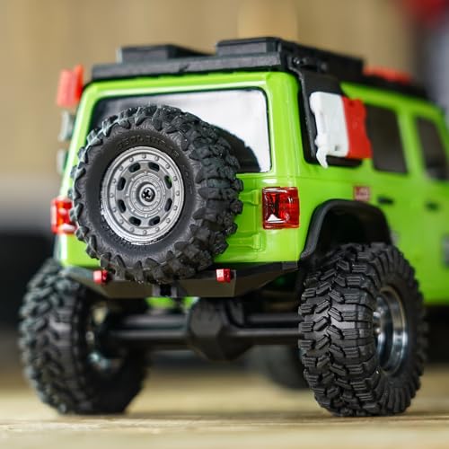 INJORA Aluminum Front Rear Bumper for 1/30 Axial SCX30 JLU