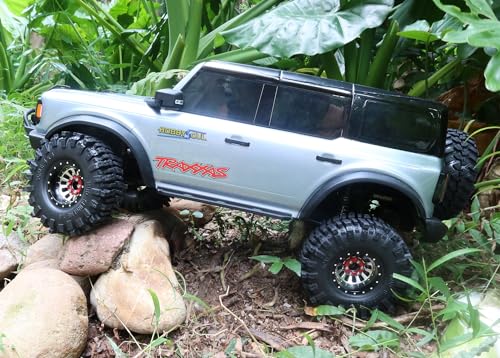 2pcs RC 1.9 Mud Slingers Tires Soft Sticky Tyres 120mm Tall for 1/10 Mud Rock Crawler Traxxas TRX4 / Axial SCX10 90047 SCX10 III AXI03007 / Redcat Gen8 Upgrade