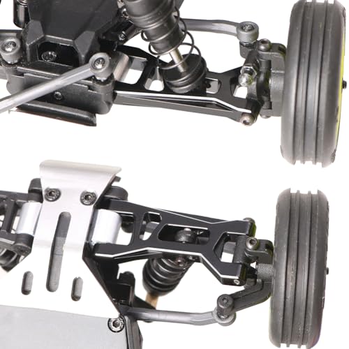 KYX Racing Aluminum Front Rear Suspension Arm Set Upgrades Parts Accessories for 1/24 RC Crawler Car LOSI Micro-B Buggy
