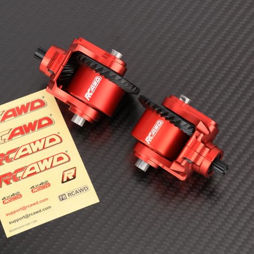 RCAWD ARRMA 3S Full Metal F/R Helical Diff Gearbox Assembly 20K | For ARRMA Granite,Senton, Old Big Rock, Typhoon, 3S Brushless and Brushed Series 1/10 Upgrade Parts