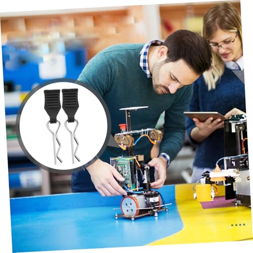 Toddmomy 20pcs Rc Car Body Clips Pull Tabs Fixing Clips Strong Fasteners for Rc Vehicle Parts Fit