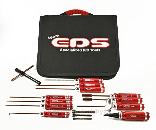 EDS Racing 15 Piece Tool Set w/ Bag for 1/8 Buggy