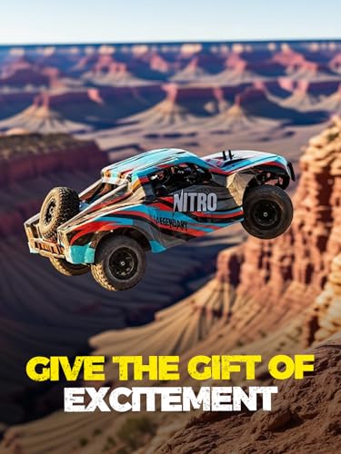 1/8 Scale Brushless RC Cars for Adults,Max 40mph Electric Off-Road Monster Truck,Waterproof High Speed RC Car 4WD Remote Control Car with 3S Lipo 30+ Min Play, All Terrain