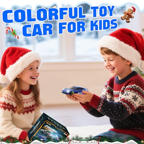 1/43 RC Drift Car, Mini Drifting RC Car with Gyro 2.4GHz Full Proportional Drift Cars 4WD RTR Remote Control Cars with Colorful Lights High Speed Fast Racing Vehicle Gift for Kids Boys Adults - color: Blue B