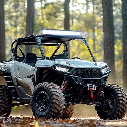 Nilight 20 Inch Side Shooter Light Bar Spot Flood Combo Triple Row | for Off Road Fog Driving Work Lighting on Truck SUV ATV UTV - color: 20Inch Side Shooter Light