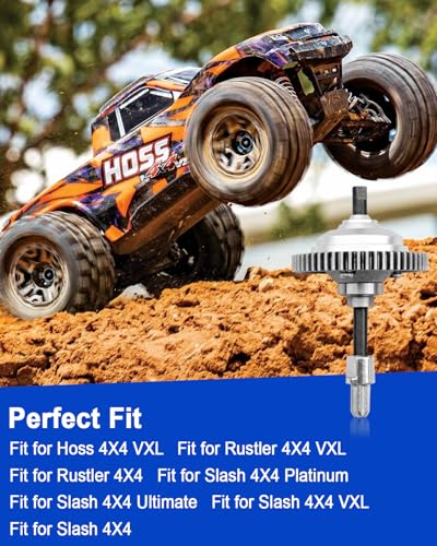 6780 Center Differential Complete Kit 32P 54T Fit for Traxxas 4x4 Hoss Slash Stampede Rustler Compatible with Select 4x4 Race Vehicle Remote Control Car Models