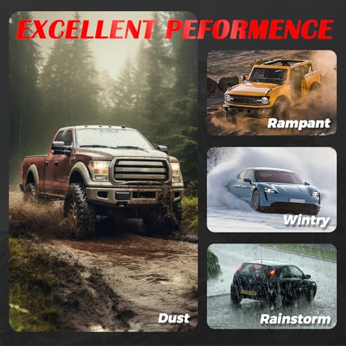 Front CV Axle Shaft Assembly Set Compatible with Dodge Durango 2011-2024, Jeep Grand Cherokee WK 2022 & Grand Cherokee 2011-2017, RWD/AWD/4WD Front Left Right CV Axle Joint - size: NCV10063_NCV10066/Pair