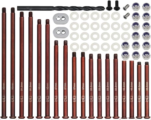 Hot Racing Fits Traxxas Funco Sandcar Hardened Steel Hinge-Pin Set (18) FSC1568P