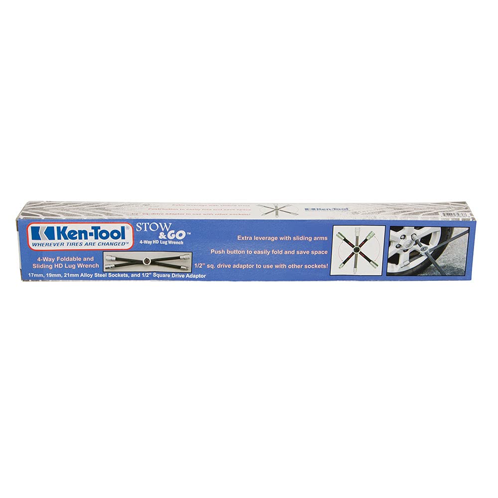 Stow & Go 4-Way Lug Wrench